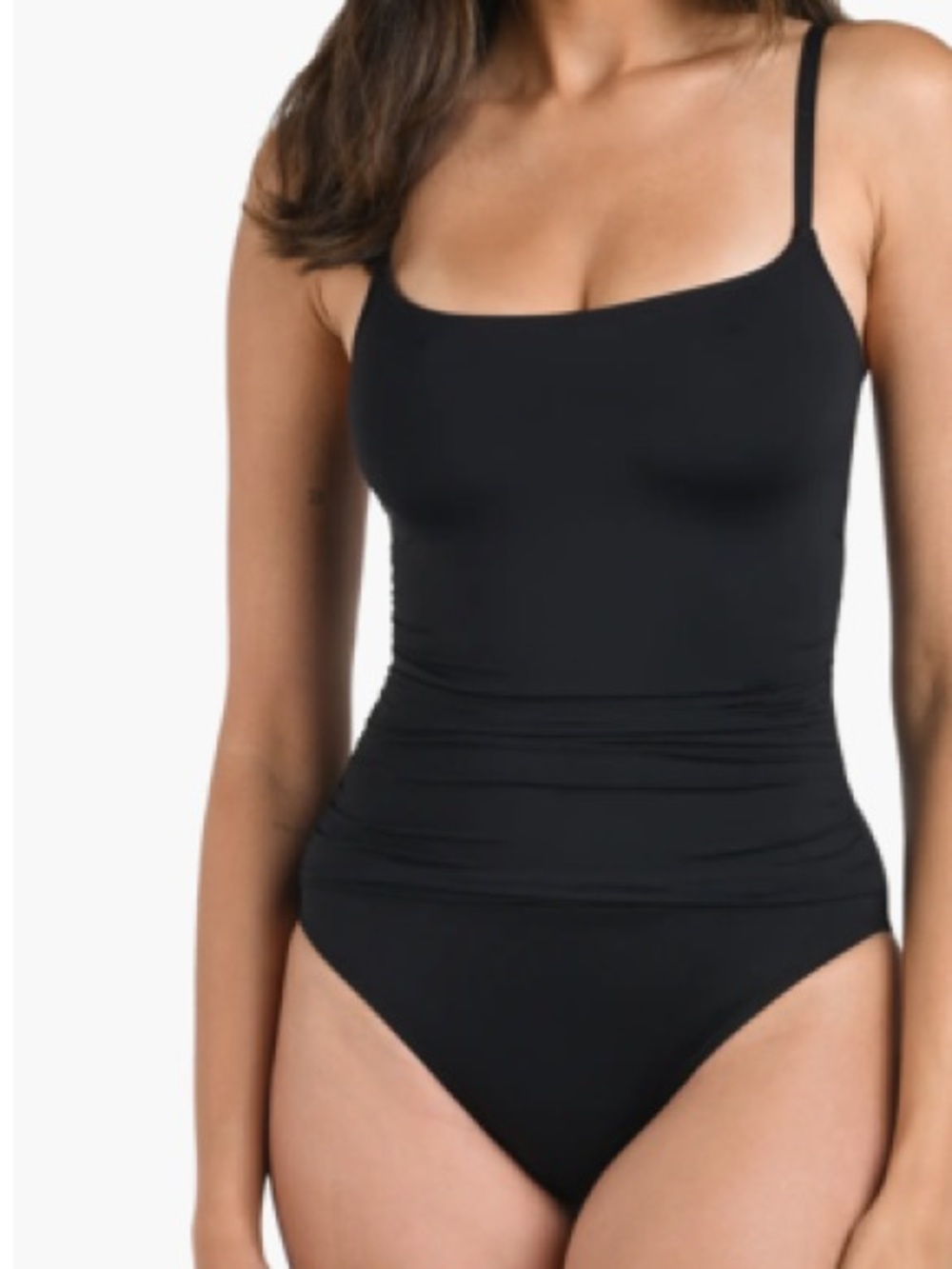 La Blanca Island Goddess One-Piece Swimsuit, Blank, size 12, NEW with tag